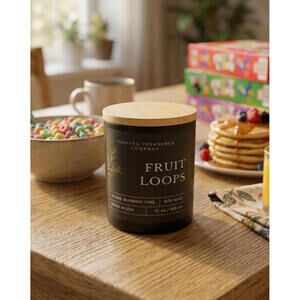 Fruit Loops Handmade Premium Soy Candle 12oz